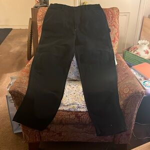 36x34 black carhartt pants